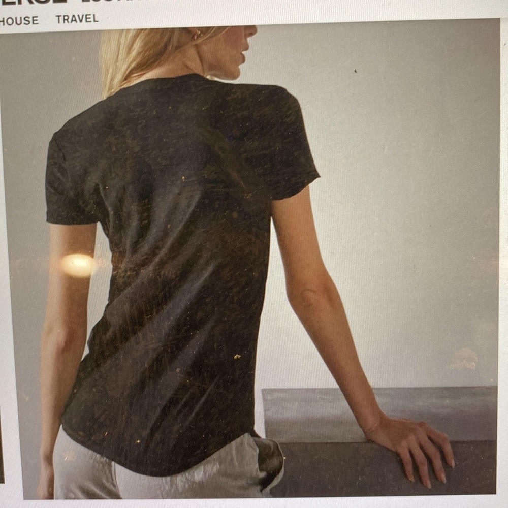 James Pierce, sheer slob crew neck, T
